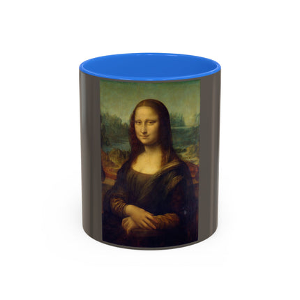 Mona Lisa by Leonardo da Vinci Colorful Mugs (11oz, 15oz)