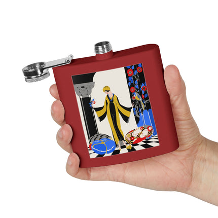 Art Deco Flapper Flask – Elegant Glamour & Timeless Style