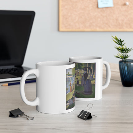 A Sunday on La Grande Jatte by Georges Seurat Ceramic Mug (11oz, 15oz)
