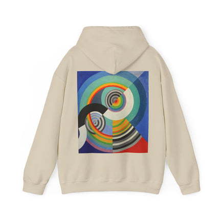 Rythme No. 3 by Robert Delaunay Heavy Blend™ Hooded Sweatshirt