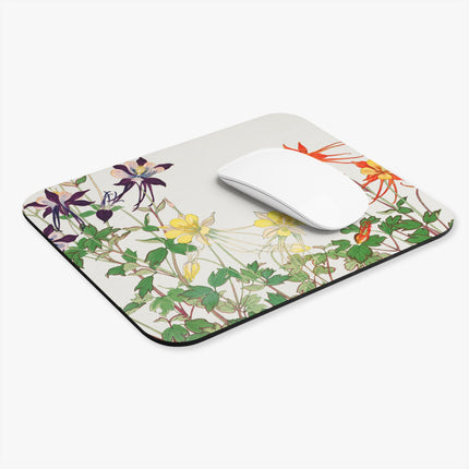 Aquilegia Flower by Tanigami Kônan Mouse Pad, Rectangle