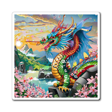 Chinese Dragon Magnet (3 Sizes)