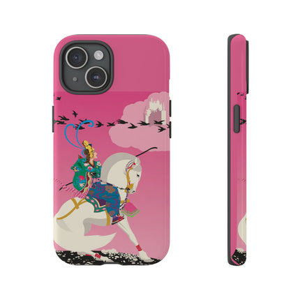 Samurai Princess on the White Steed Phone Case – Epic Grace & Mythic Power