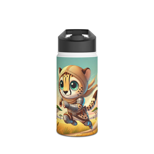 Swift Cheetah Stainless Steel Water Bottle, Standard Lid