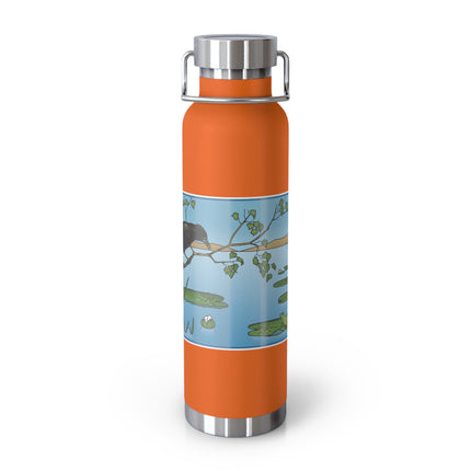 The Crow and the Frog Copper Vacuum Insulated Bottle, 22oz