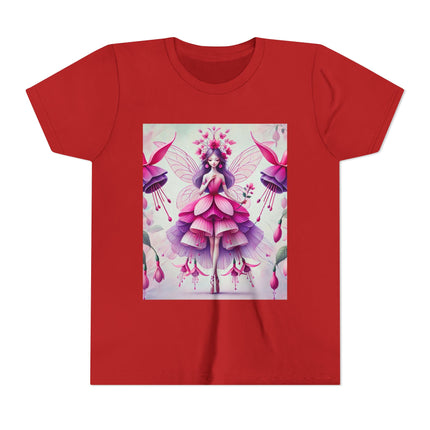 Fuchsia Fairy Youth Short Sleeve Tee