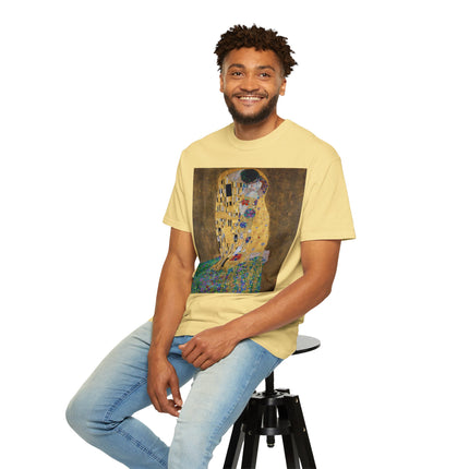 The Kiss by Gustav Klimt Unisex Garment-Dyed T-shirt