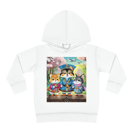 Fluffy Explorers Toddler Pullover Fleece Hoodie