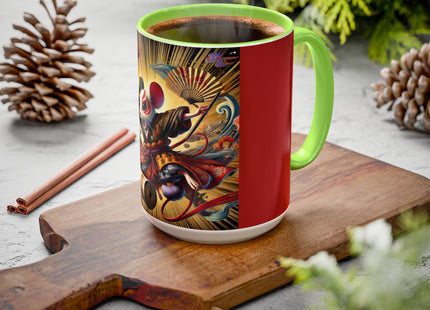 Theatrical Mouse on a Mission Colorful Mugs (11oz, 15oz)