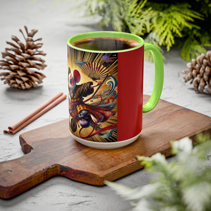 Theatrical Mouse on a Mission Colorful Mugs (11oz, 15oz)