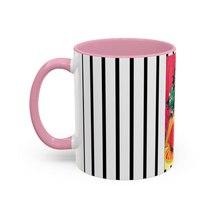 Art Deco Christmas Enchantment Colorful Mugs (11oz, 15oz)