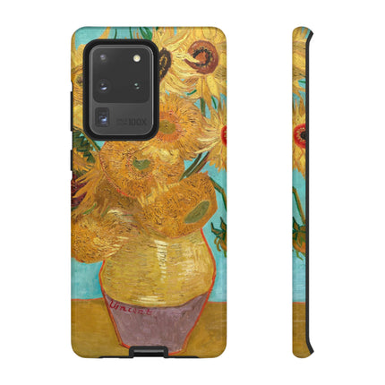 Vase with Twelve Sunflowers by Vincent Van Gogh Phone Cases