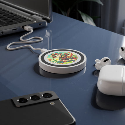Dragon Dance on Wheels Quake Wireless Charging Pad