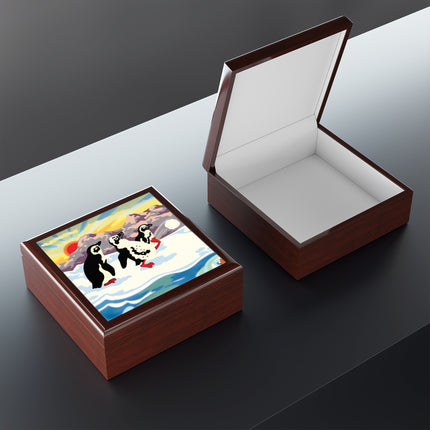 Snowball Shenanigans Jewelry Box