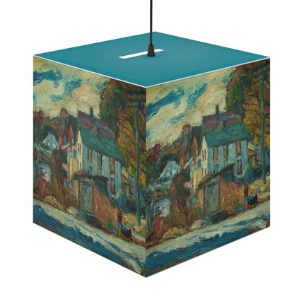 Autumn by Abraham Manievich Light Cube Lamp