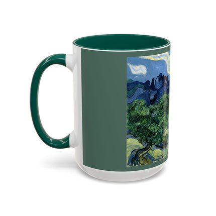 Olive Trees by Vincent Van Gogh Colorful Mugs (11oz, 15oz)