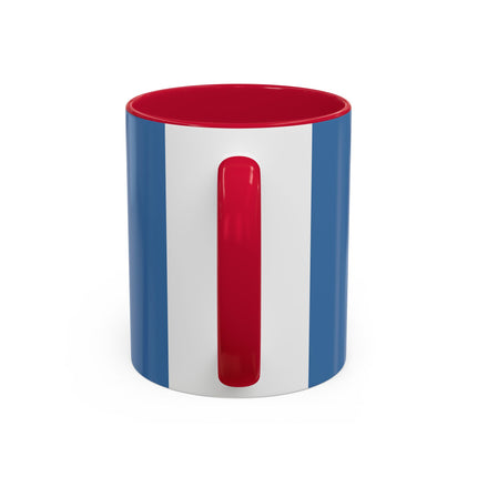 🎿🎄 The Christmas Holly Skier Colorful Mug – Whimsical Holiday Fantasy