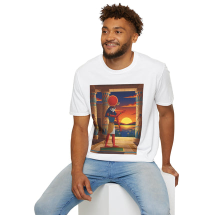 Ra Egyptian Sun God T-Shirt – Ancient Power & Sunset Majesty