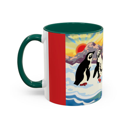 Snowball Shenanigans Colorful Mugs (11oz, 15oz)