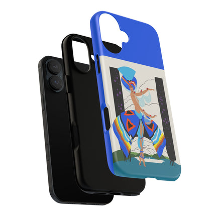Exotic Dancer Phone Case – Vibrant Performance & Art Deco Flair