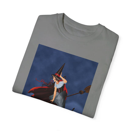 The Enchanted Witch Unisex Garment-Dyed T-shirt