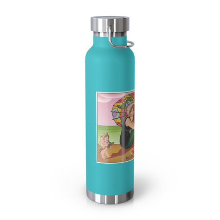 Siren Serenade by Carlo Chiostri Copper Vacuum Insulated Bottle, 22oz