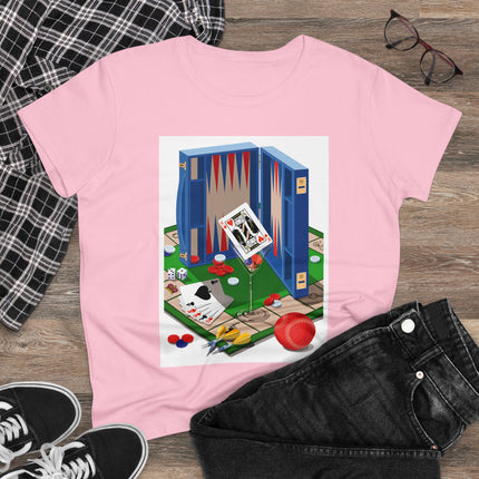Games Unleashed Women's Midweight Cotton Tee