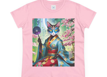 Cyberpunk Geisha Cotton Tee