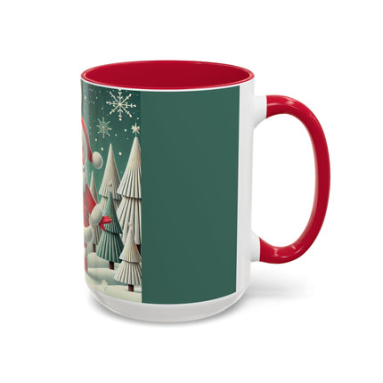 Santa's Joyful Night Colorful Mugs (11oz, 15oz)