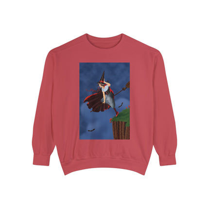 The Enchanted Witch Unisex Garment-Dyed Sweatshirt