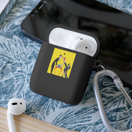 Golden Embrace – 1920s Art Deco AirPods Case