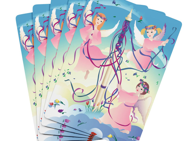 Angelic Revelry Playing Cards