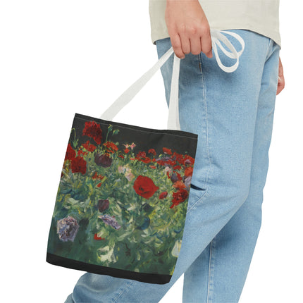 Poppies (A Study of Poppies for Carnation, Lily, Lily, Rose) by John Singer Sargent Tote Bag (AOP)