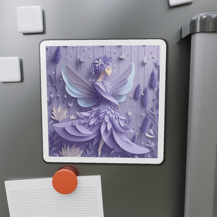 Lavender Fairy Die-Cut Magnets (4 Sizes)