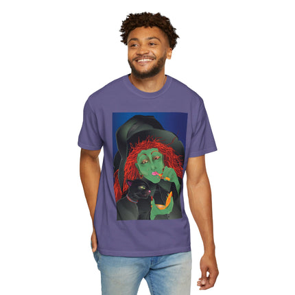 Mirror, Mirror A Witch's Touch Unisex Garment-Dyed T-shirt