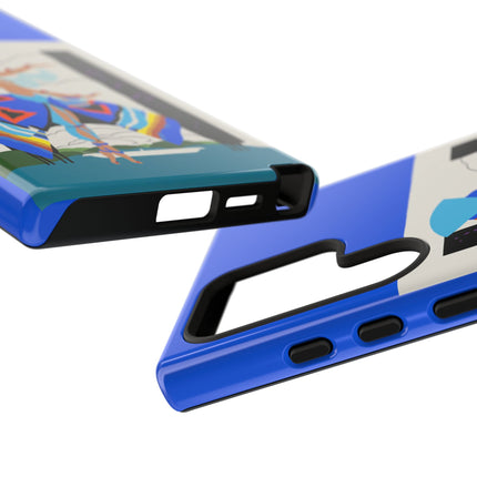 Exotic Dancer Phone Case – Vibrant Performance & Art Deco Flair