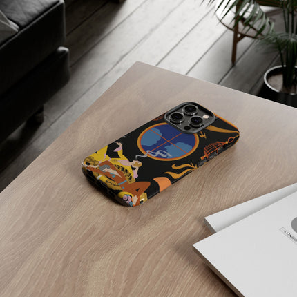 Art Deco Lounge Phone Case – Opulent Smoke & Timeless Glamour