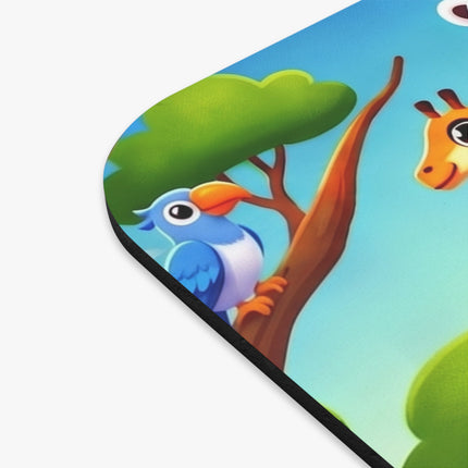 The Safari Friends on the Move Mouse Pad – Adventure, Friendship & Sunny Fun