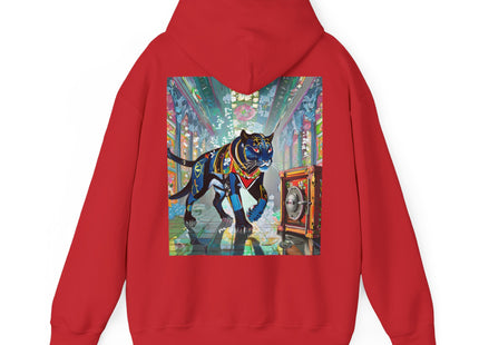 Cyber Panther’s Hunt – Heavy Blend™ Hooded Sweatshirt