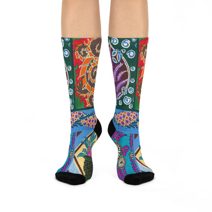 Floral Design by Emile-Alain Séguy Cushioned Crew Socks