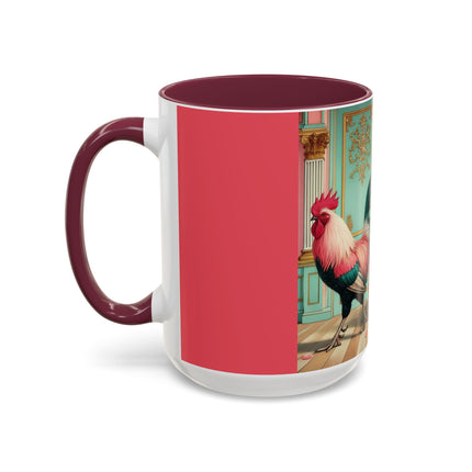 The Salon Rooster Colorful Mugs (11oz, 15oz)