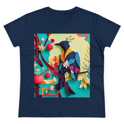 Curious Crow Women's Midweight Cotton Tee