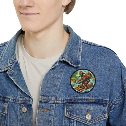 The Daring Drake Iron-On Patches