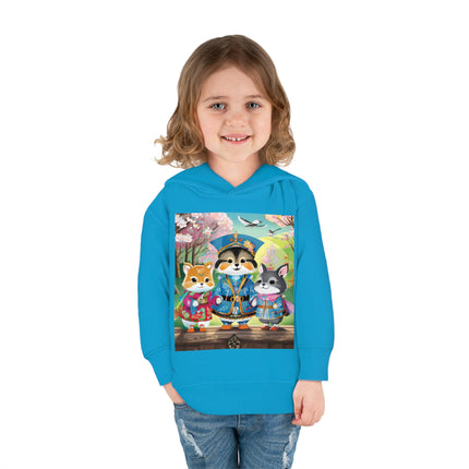 Fluffy Explorers Toddler Pullover Fleece Hoodie