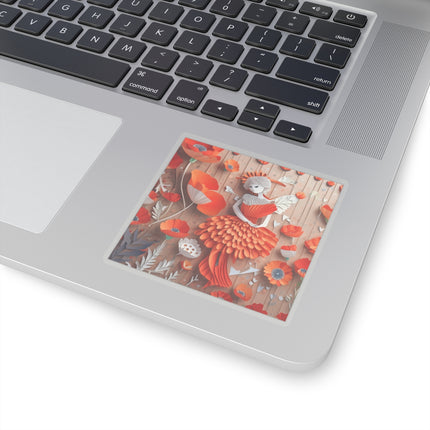 Poppy Fairy Kiss-Cut Stickers (4 Sizes)