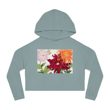 Dahlia by Tanigami Kônan Women’s Cropped Hooded Sweatshirt