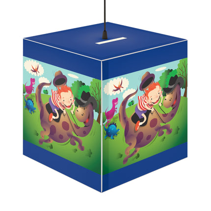 Rip-Roaring Fun Light Cube Lamp