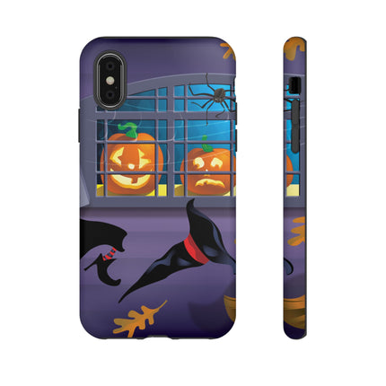 Whimsical Halloween Mischief Phone Cases