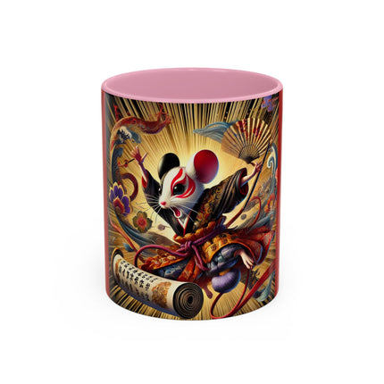 Theatrical Mouse on a Mission Colorful Mugs (11oz, 15oz)