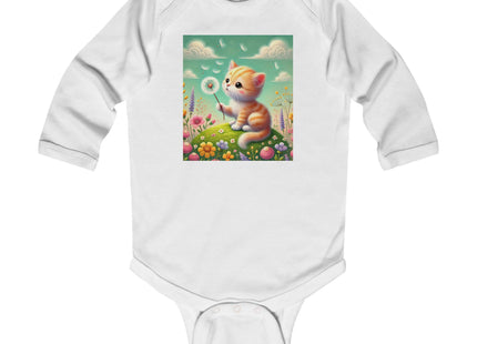 Kitten’s Whispers of Spring Infant Long Sleeve Bodysuit
